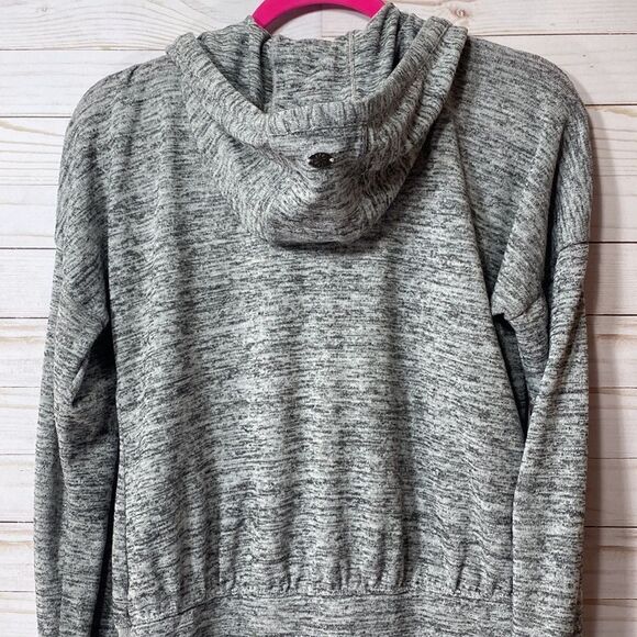 Athleta Womens  Heather Grey Batwing & Robin Thumbhole Full Zip Basic Jacket - Picture 13 of 16